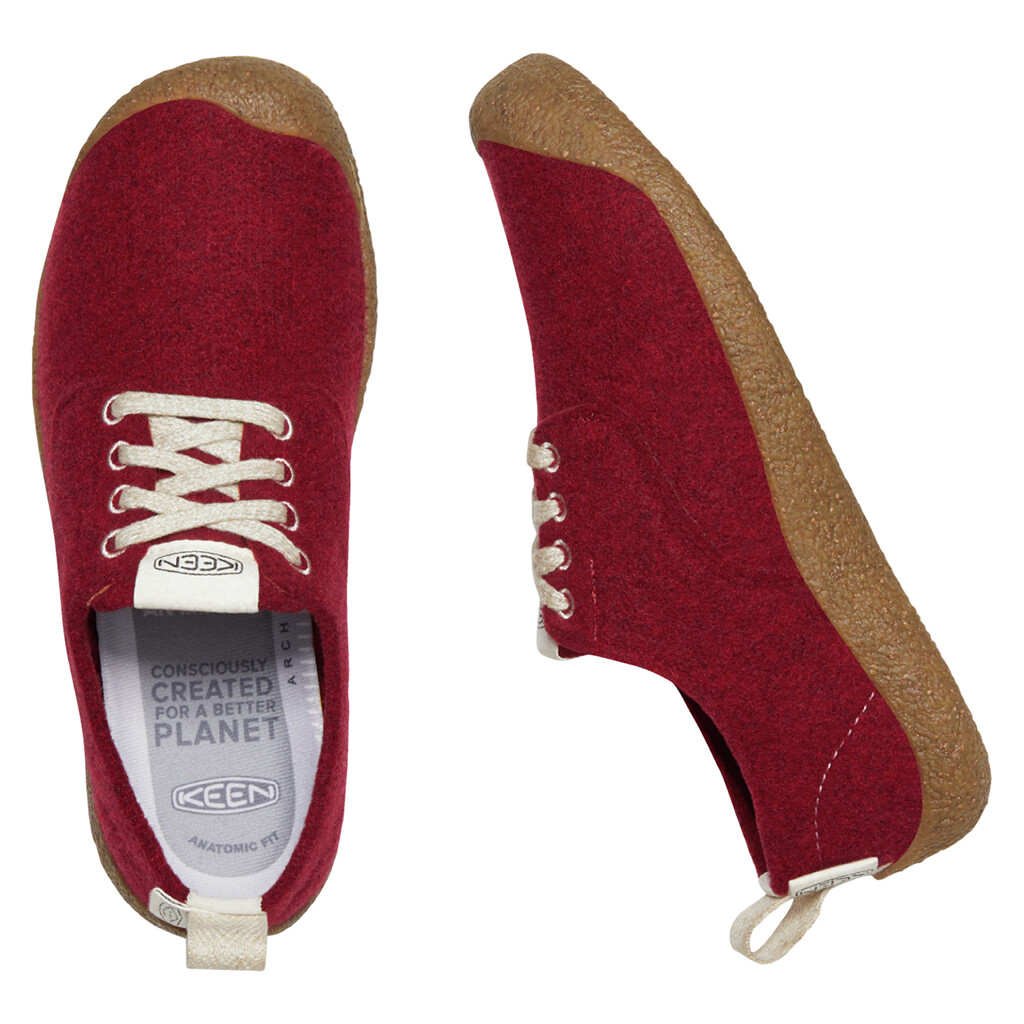 KEEN - W Mosey Derby - red felt/birch