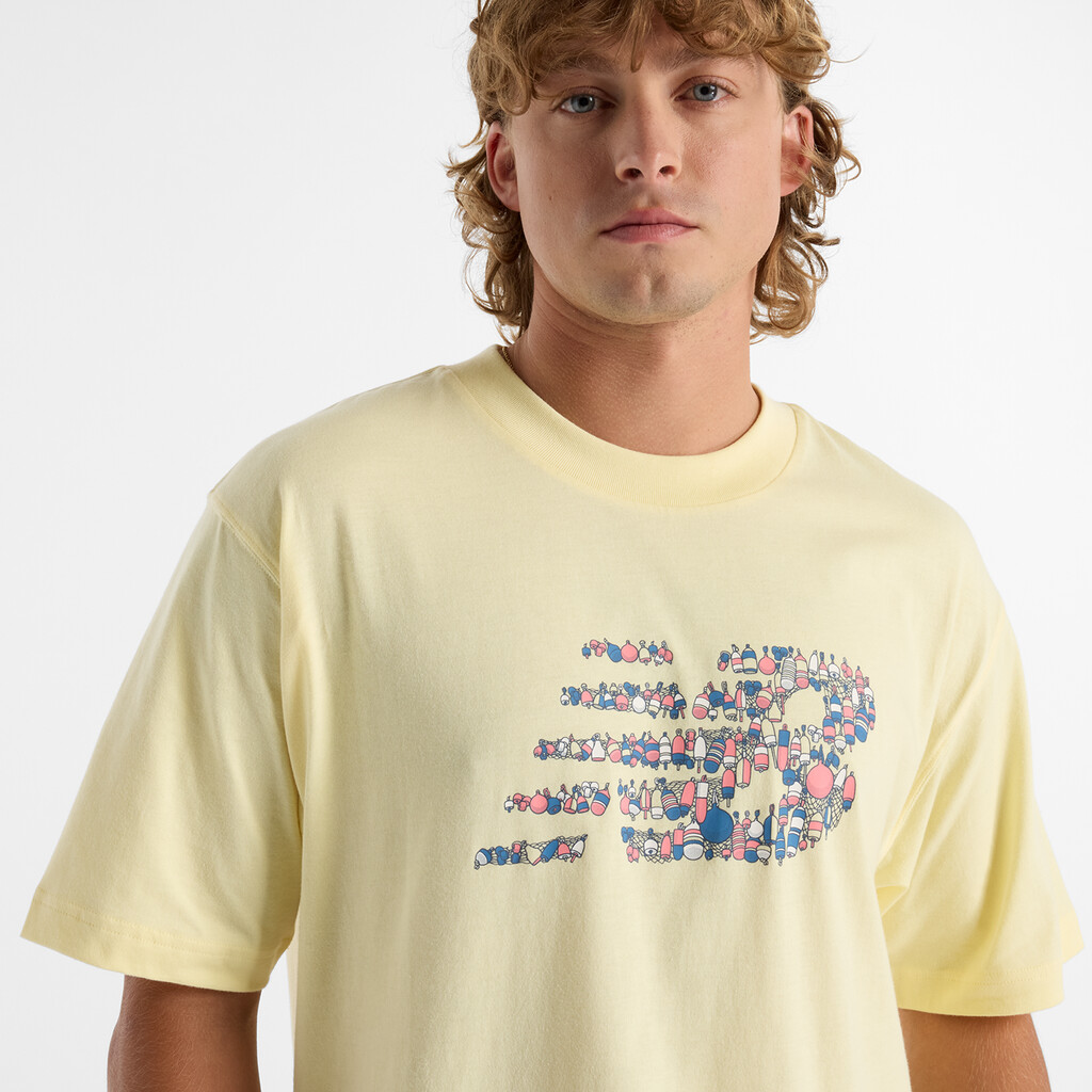 New Balance - Nautical Logo T-Shirt - parchment
