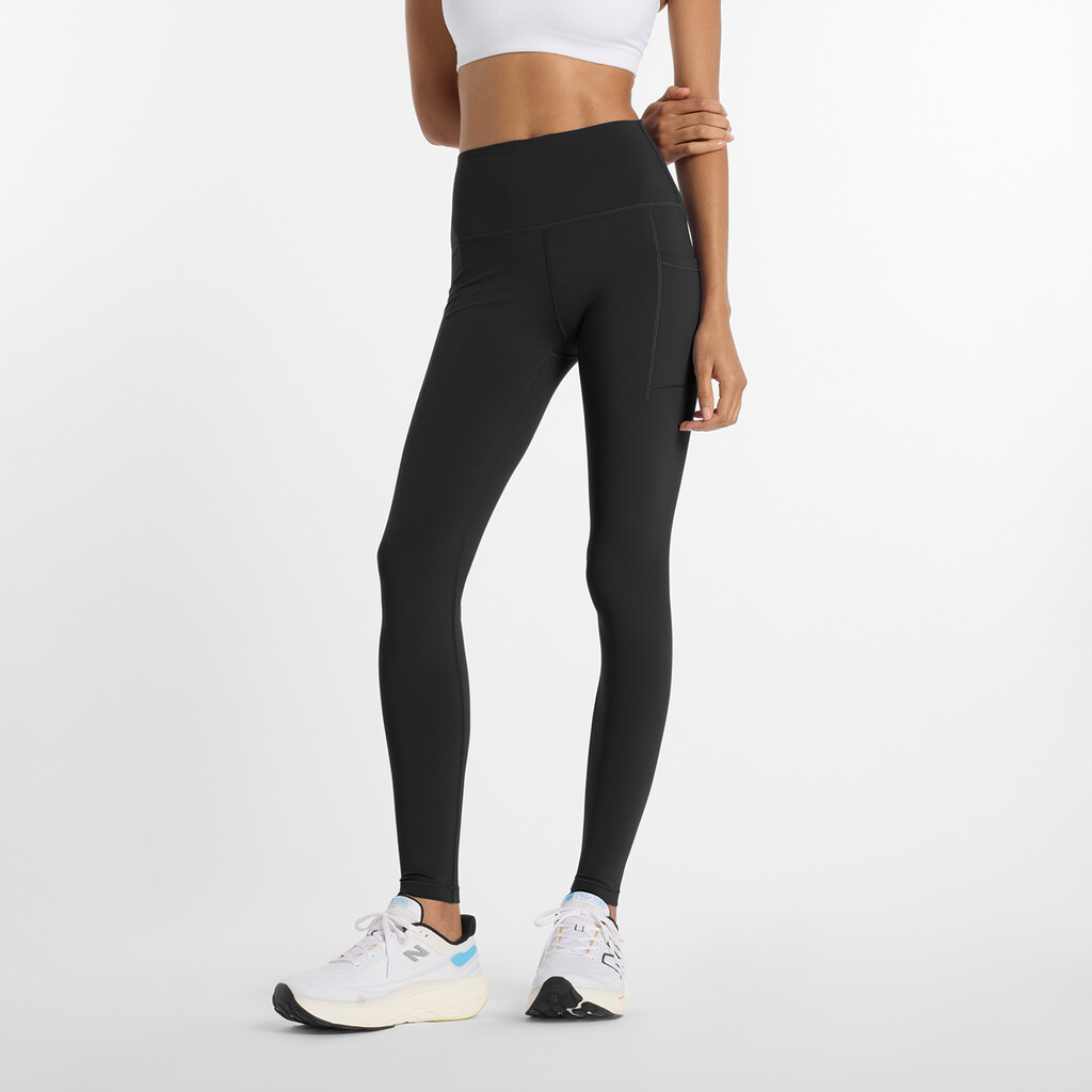 New Balance - W NB Sleek Pocket High Rise Legging 27" - black