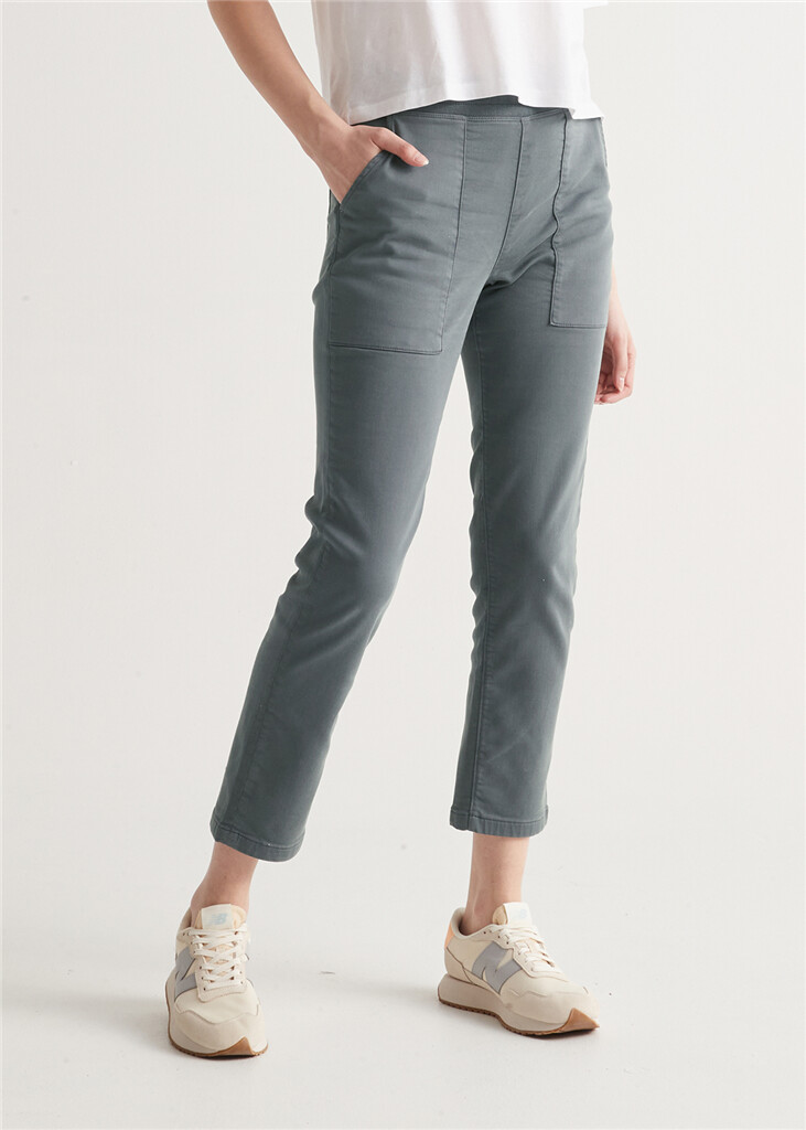 DU/ER - W No Sweat Everyday Pant - storm