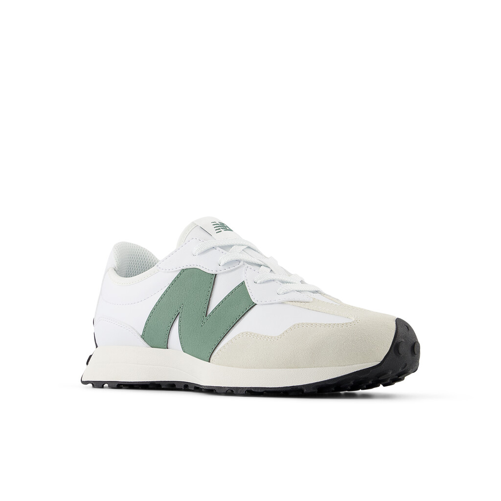 New Balance - GS327SJ  - white/green