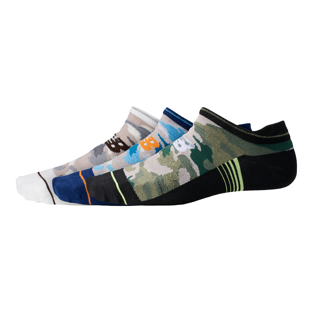 New Balance - Running Impact Camo No Show Tab 3 Pair - as2