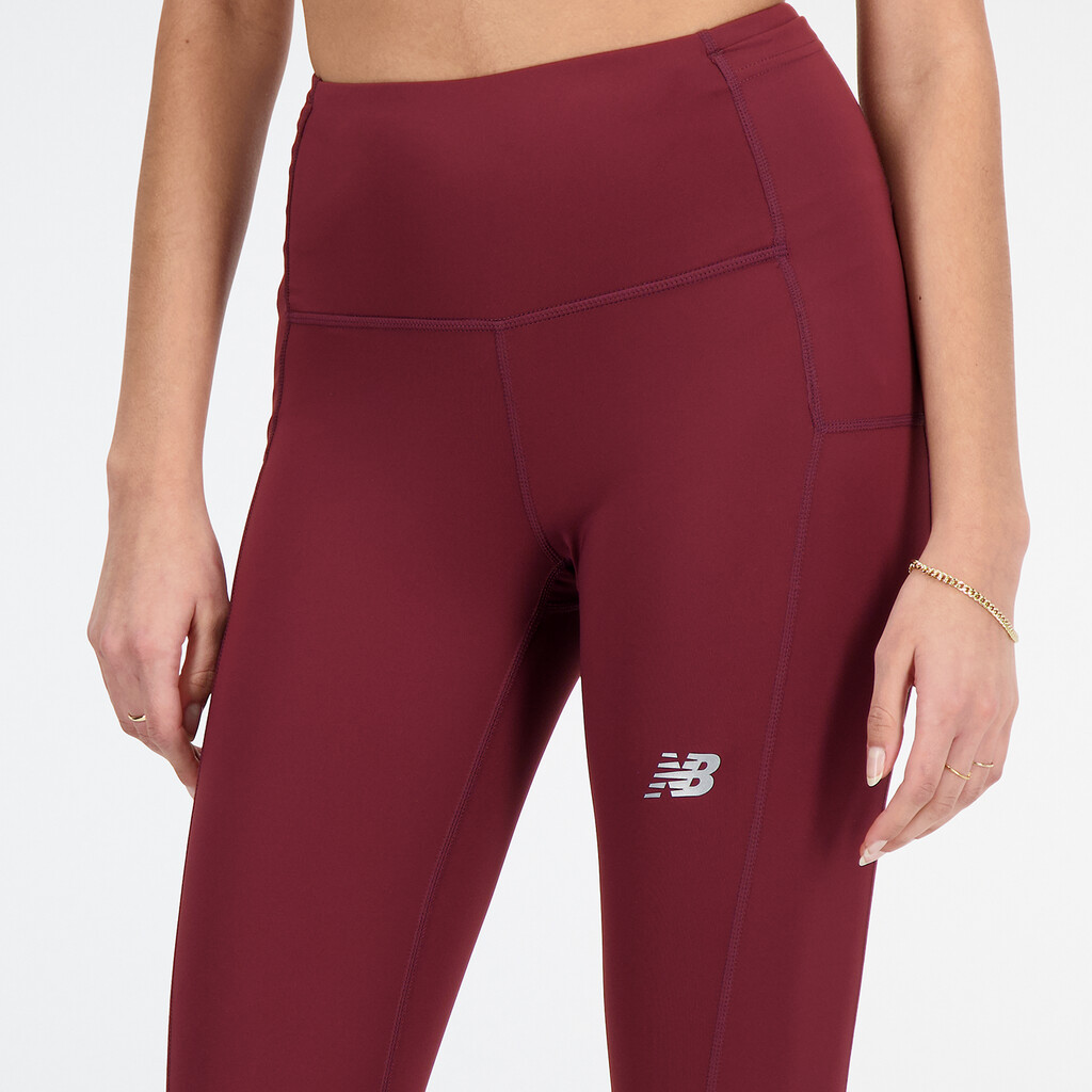New Balance - W Accelerate Pacer Tight - nb burgundy