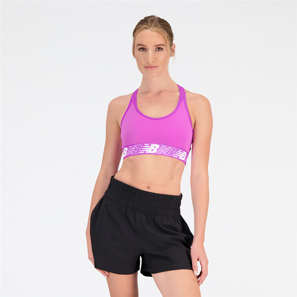 New Balance - W NB Pace Bra 3.0 - cosmic rose