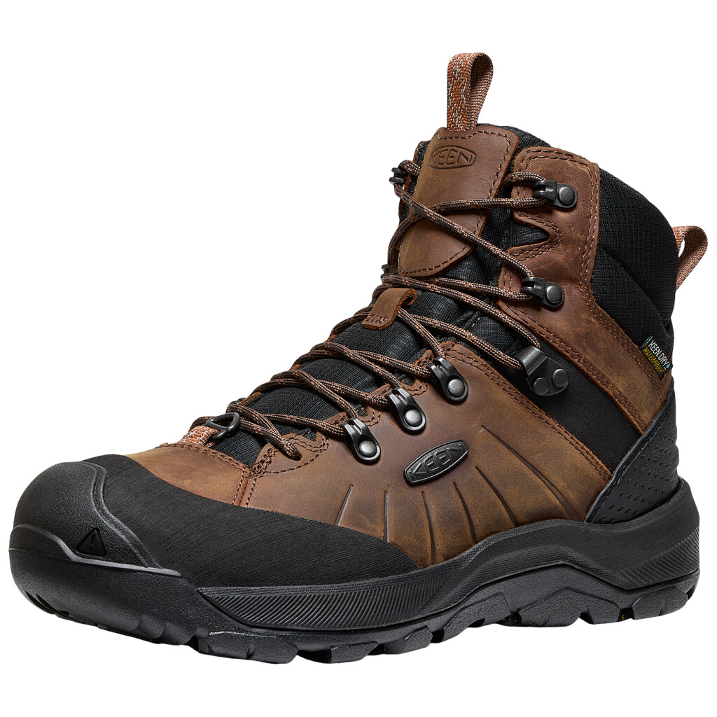 KEEN - M Revel IV Mid Polar - dark earth/caramel cafe