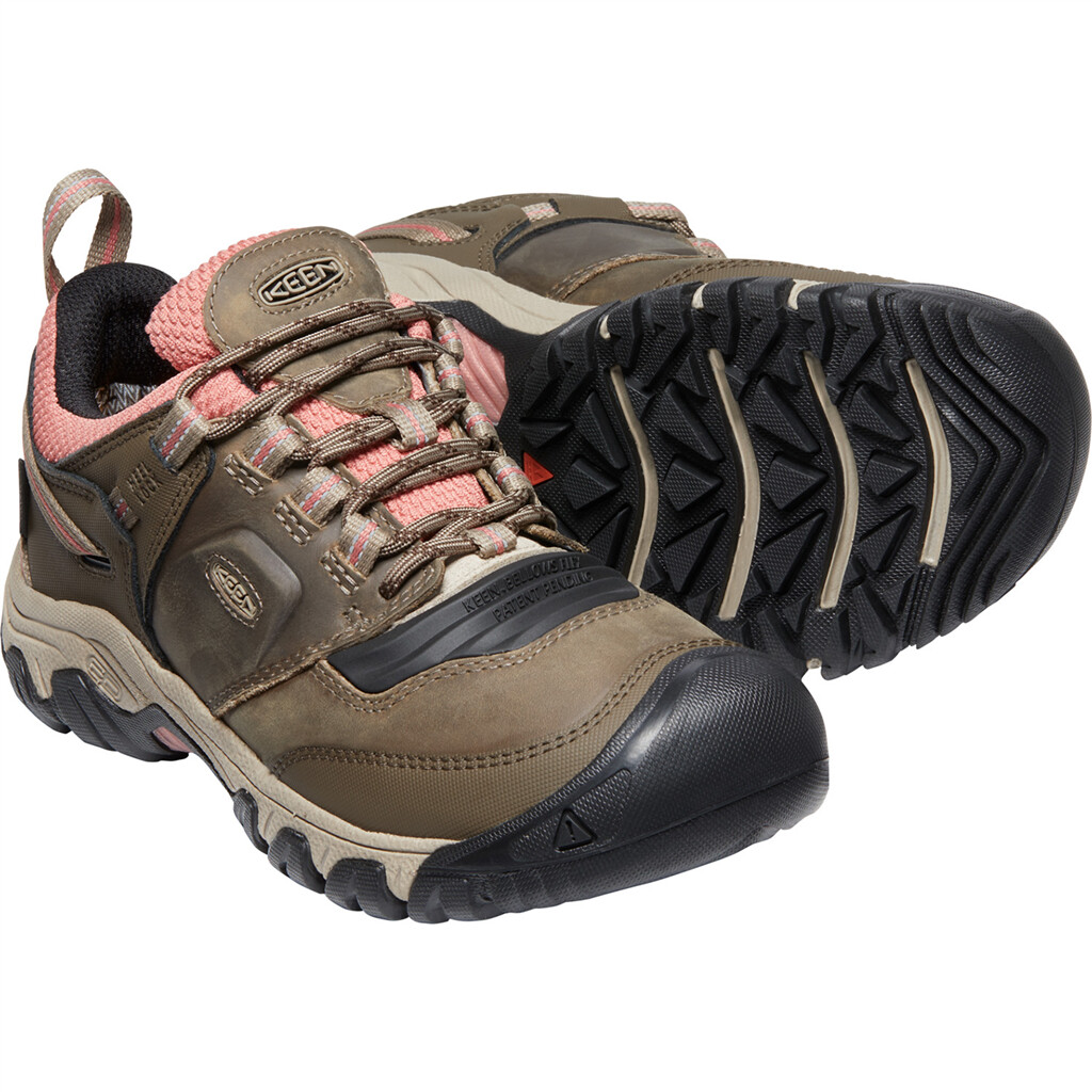 KEEN - W Ridge Flex WP - timberwolf/brick dust
