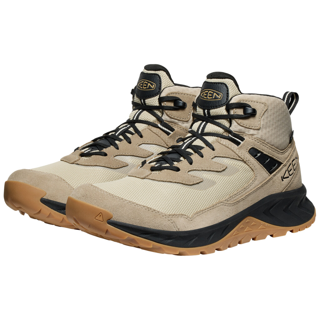 KEEN - M Hightrail Mid Wp - brindle/oak buff
