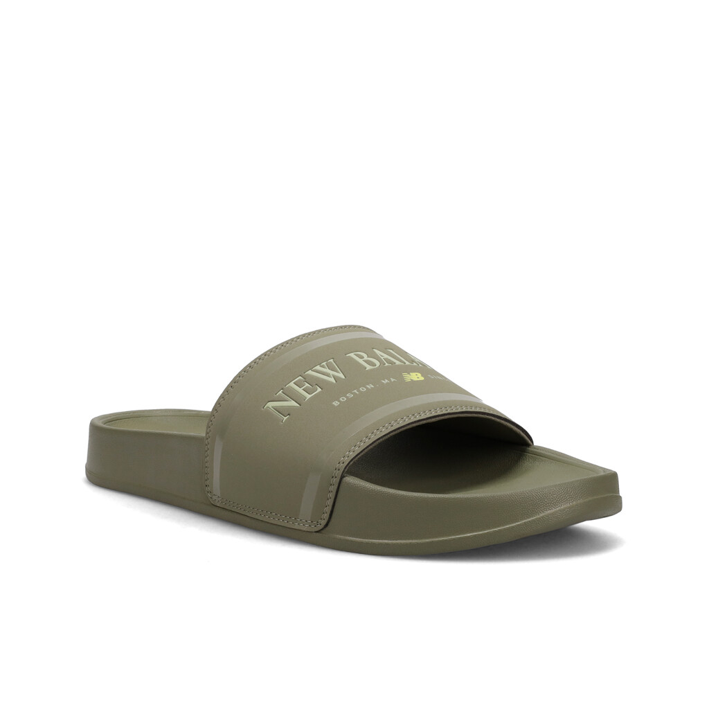 New Balance - SMF200Q1 Slides 200 Heritage V2 - darkk.olivine/light green