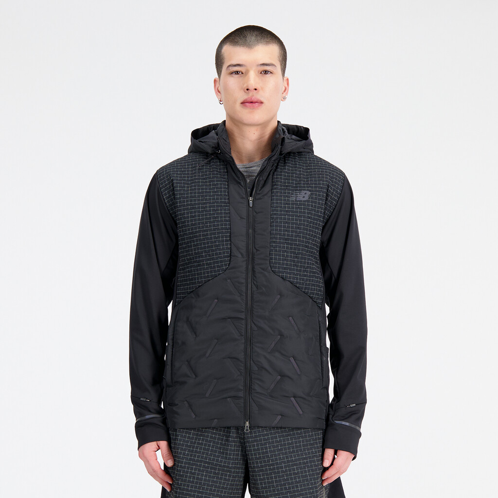 New Balance - Impact Run Luminous Heat Jacket - black