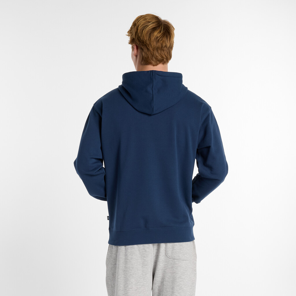 New Balance - Relaxed Linear Athletics Hoodie - nb navy
