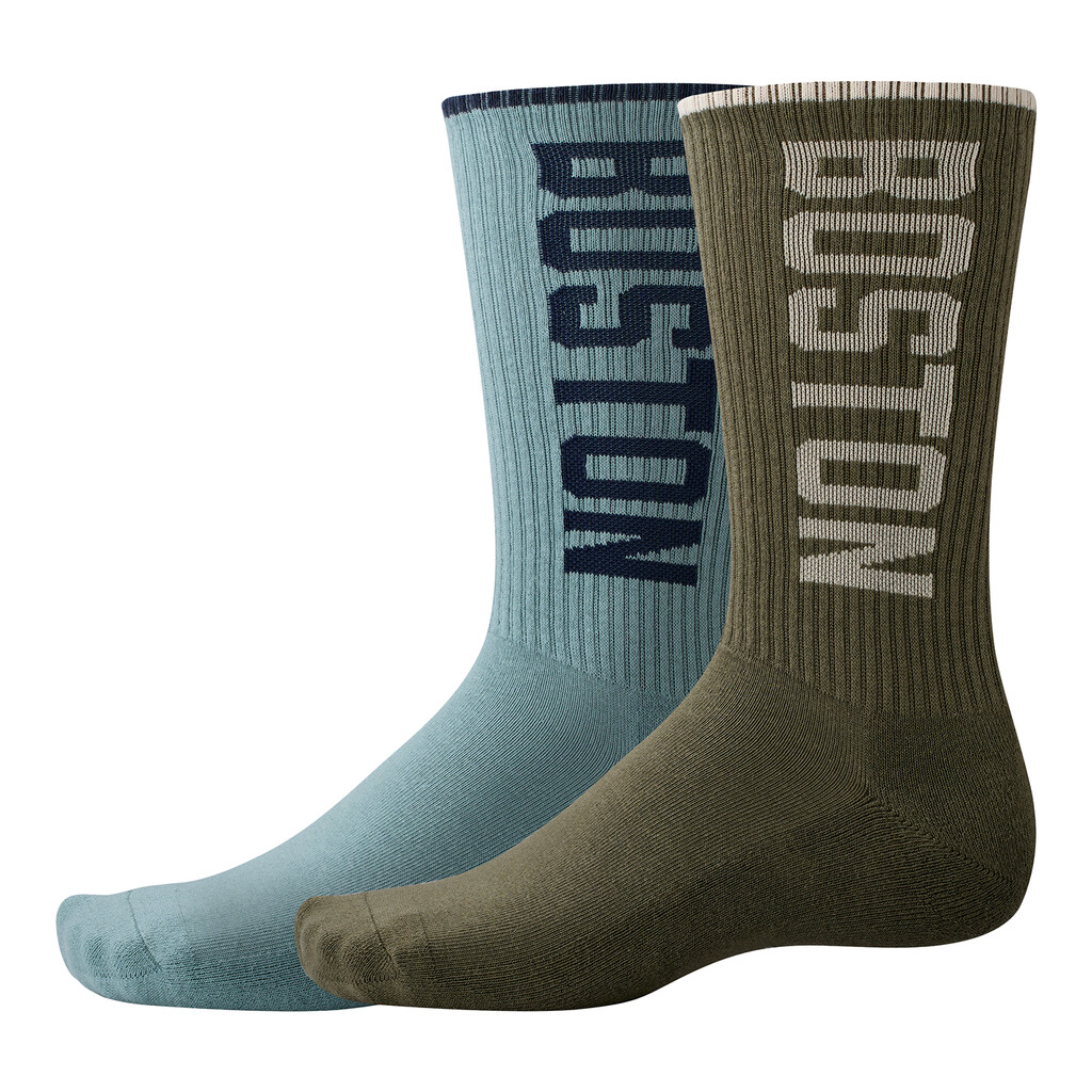 New Balance - Boston Crew Socks 2 Pair - as3