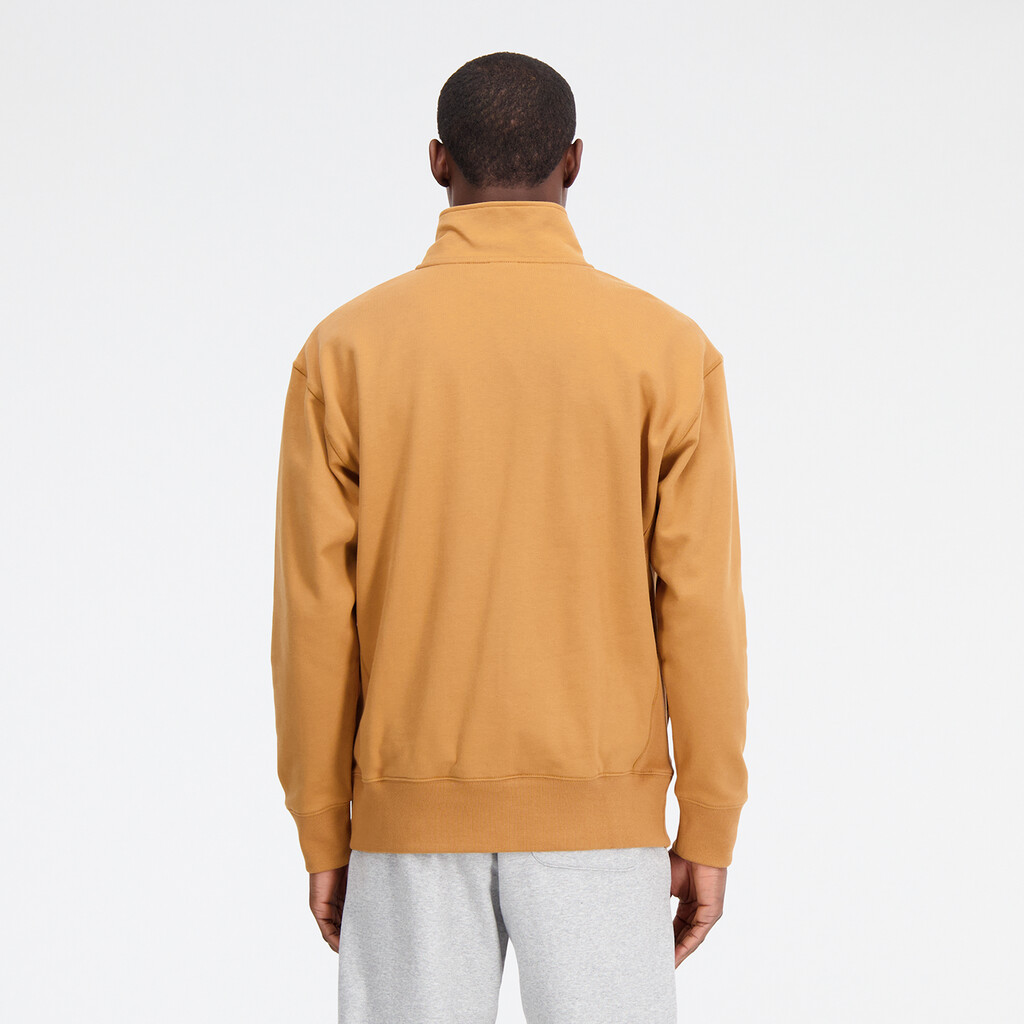 New Balance - Athletics Remastered 1/4 Zip - tobacco