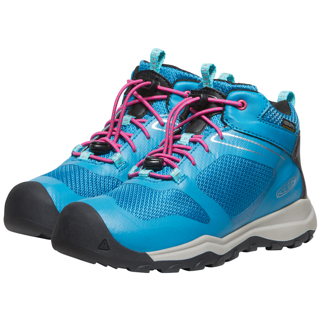KEEN - Y Wanduro Mid WP - fjord blue/fuchsia purple