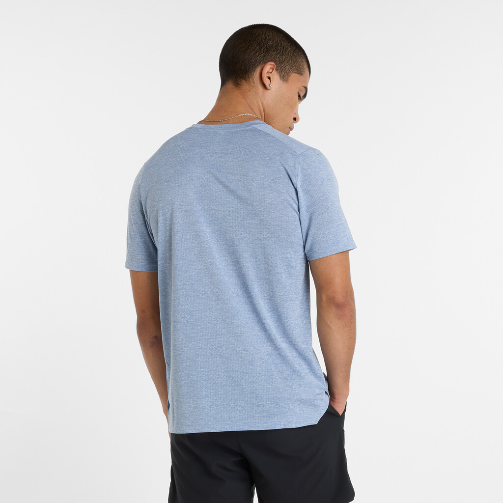 New Balance - NB Athletics Run T-Shirt - dusk shower