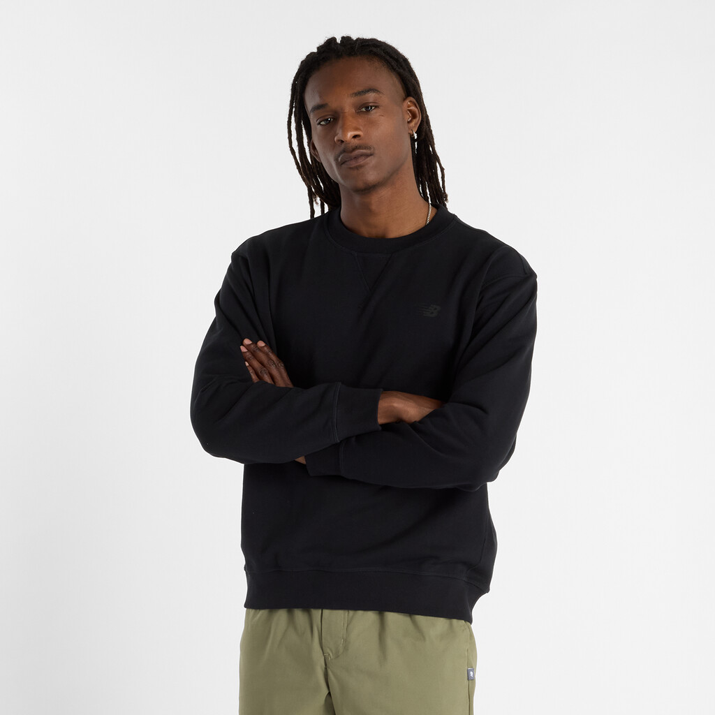 New Balance - Numeric French Terry Crew - black