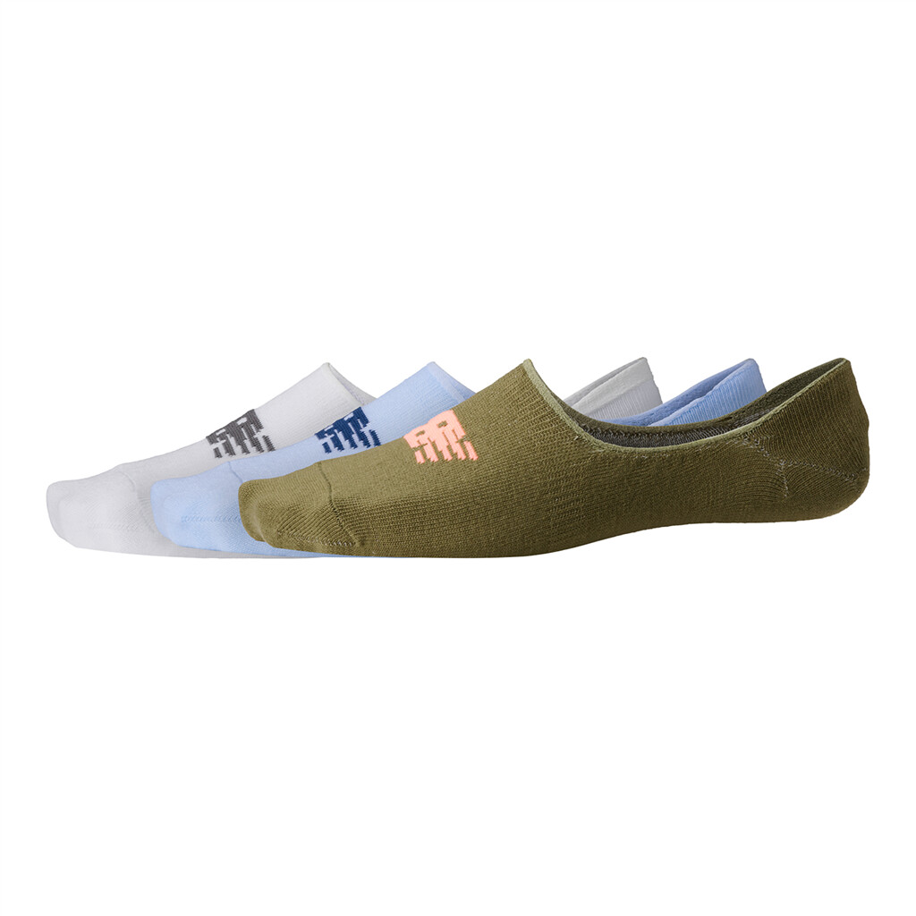 New Balance - NB Unisex Ultra Low No Show Sock 3 Pair - asst4col