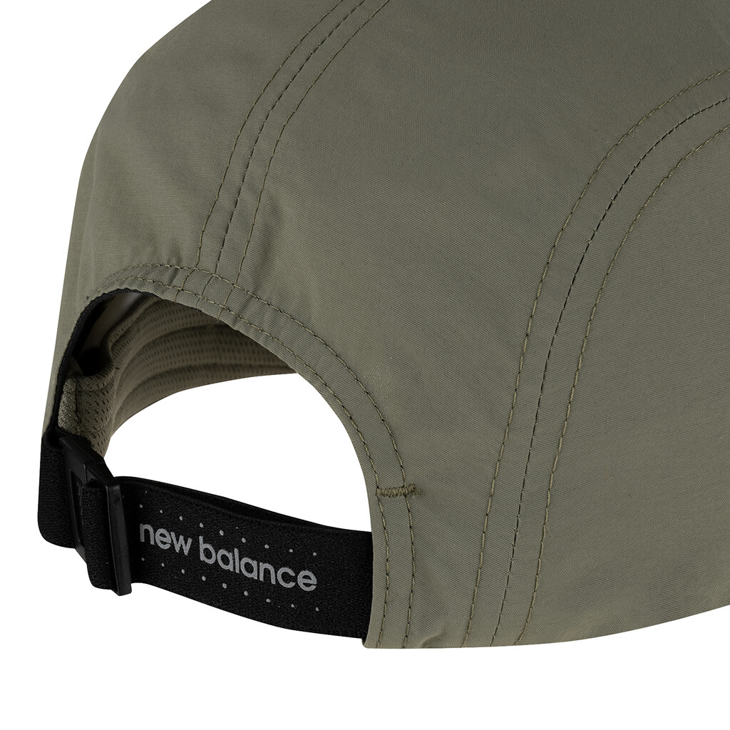 New Balance - 5 Panel Everyday Trainer Hat - dark olivine