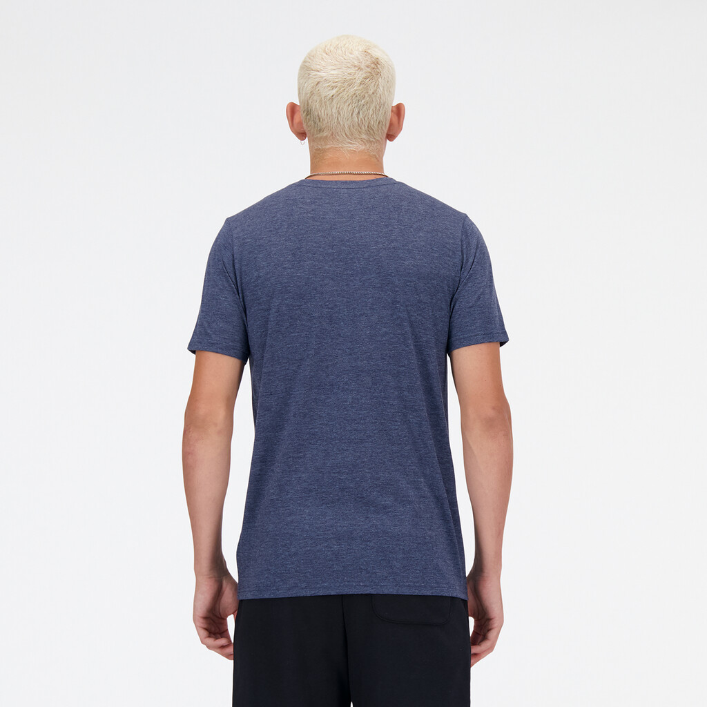 New Balance - Sport Essentials Heathertech T-Shirt - nb navy heather