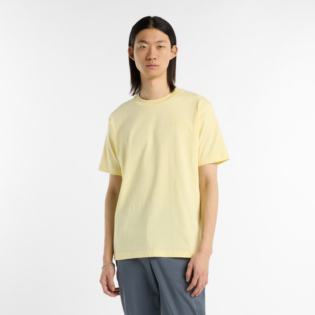 New Balance - NB Athletics Cotton T-Shirt - parchment