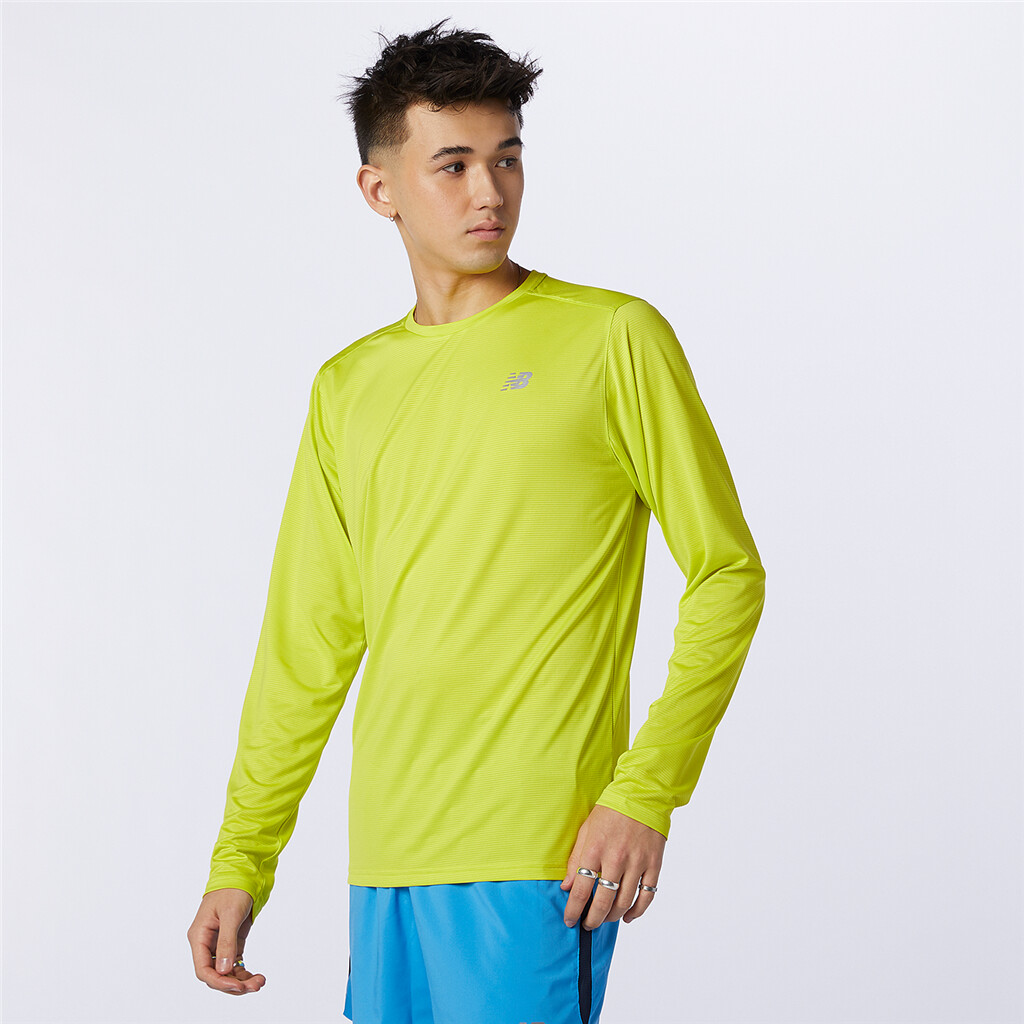New Balance - Accelerate Long Sleeve - sulphur yellow