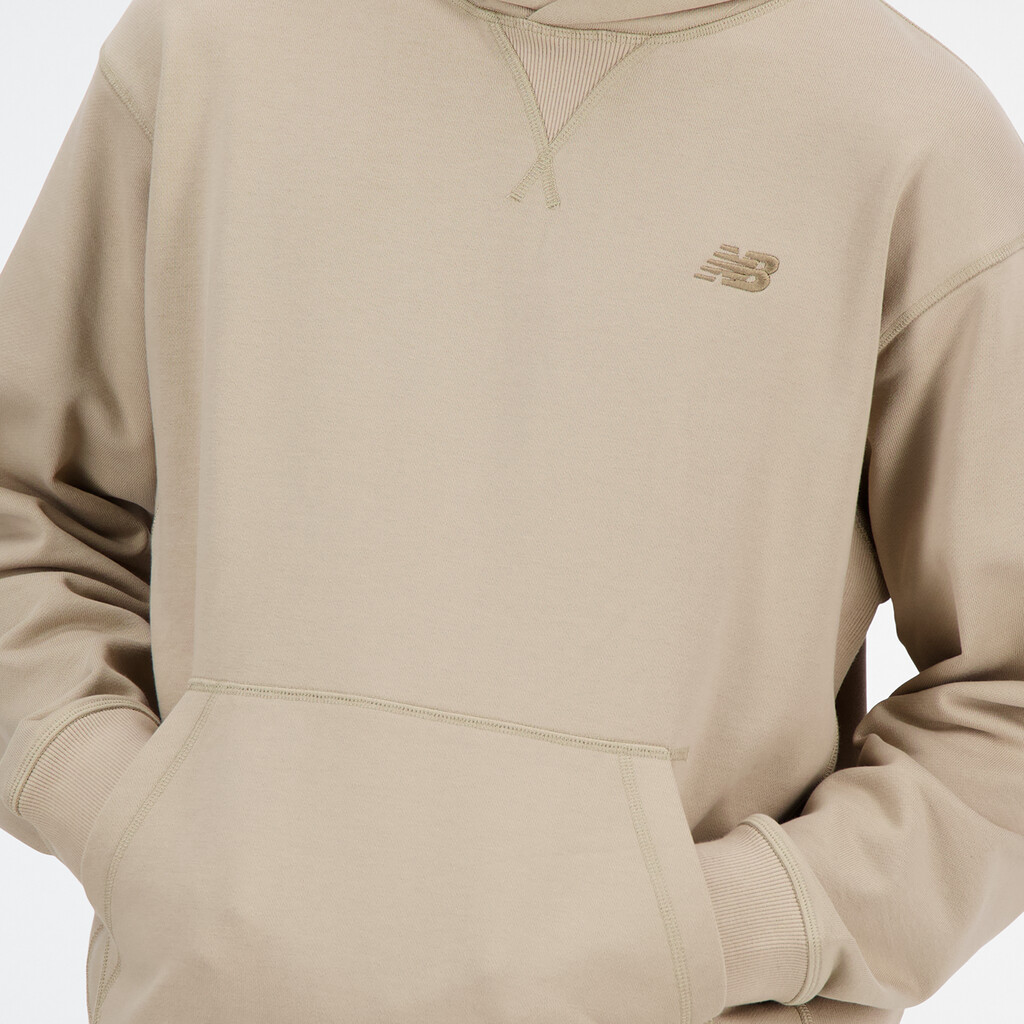 New Balance - NB Athletics French Terry Hoodie - stoneware