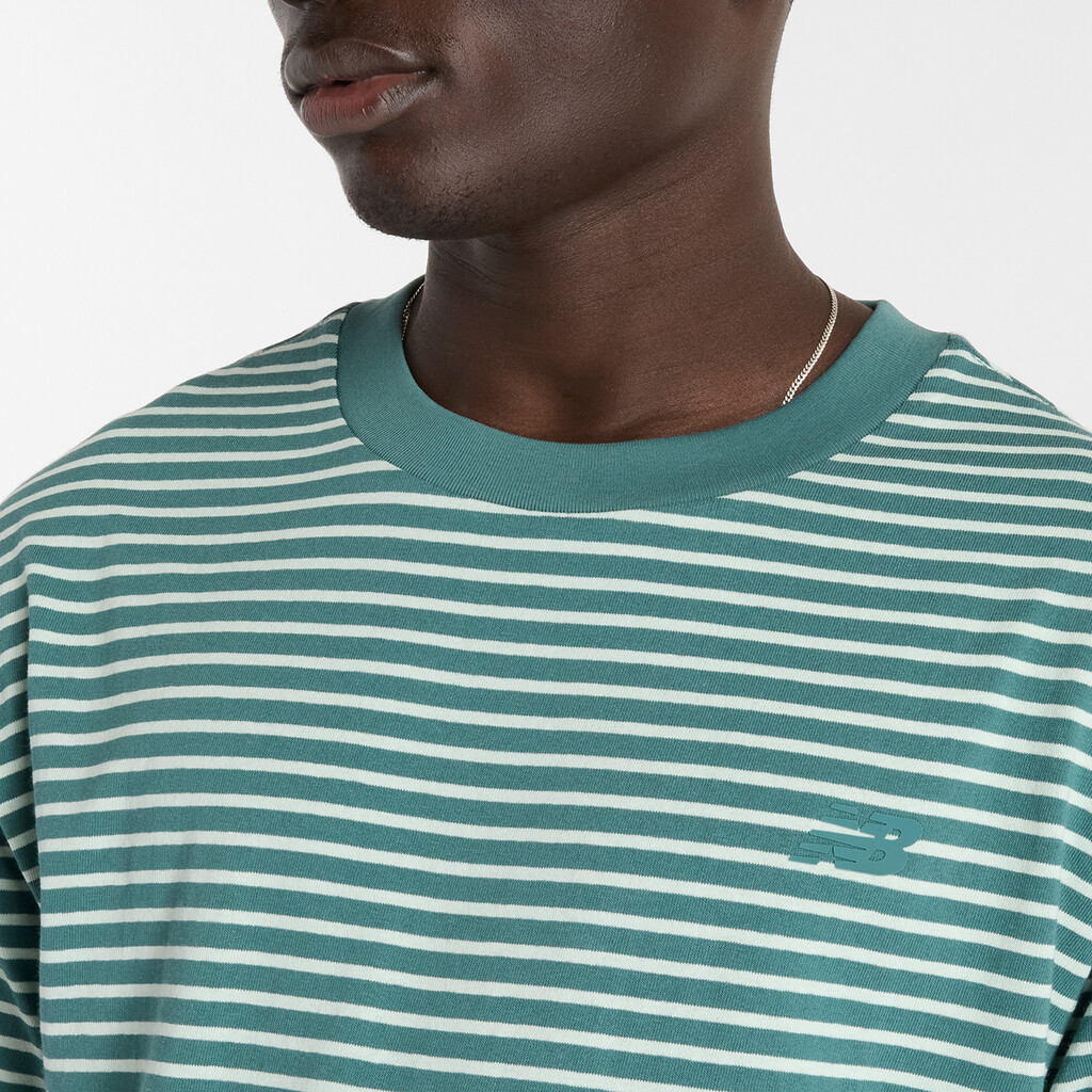 New Balance - Numeric Thin Stripe T-Shirt - new spruce
