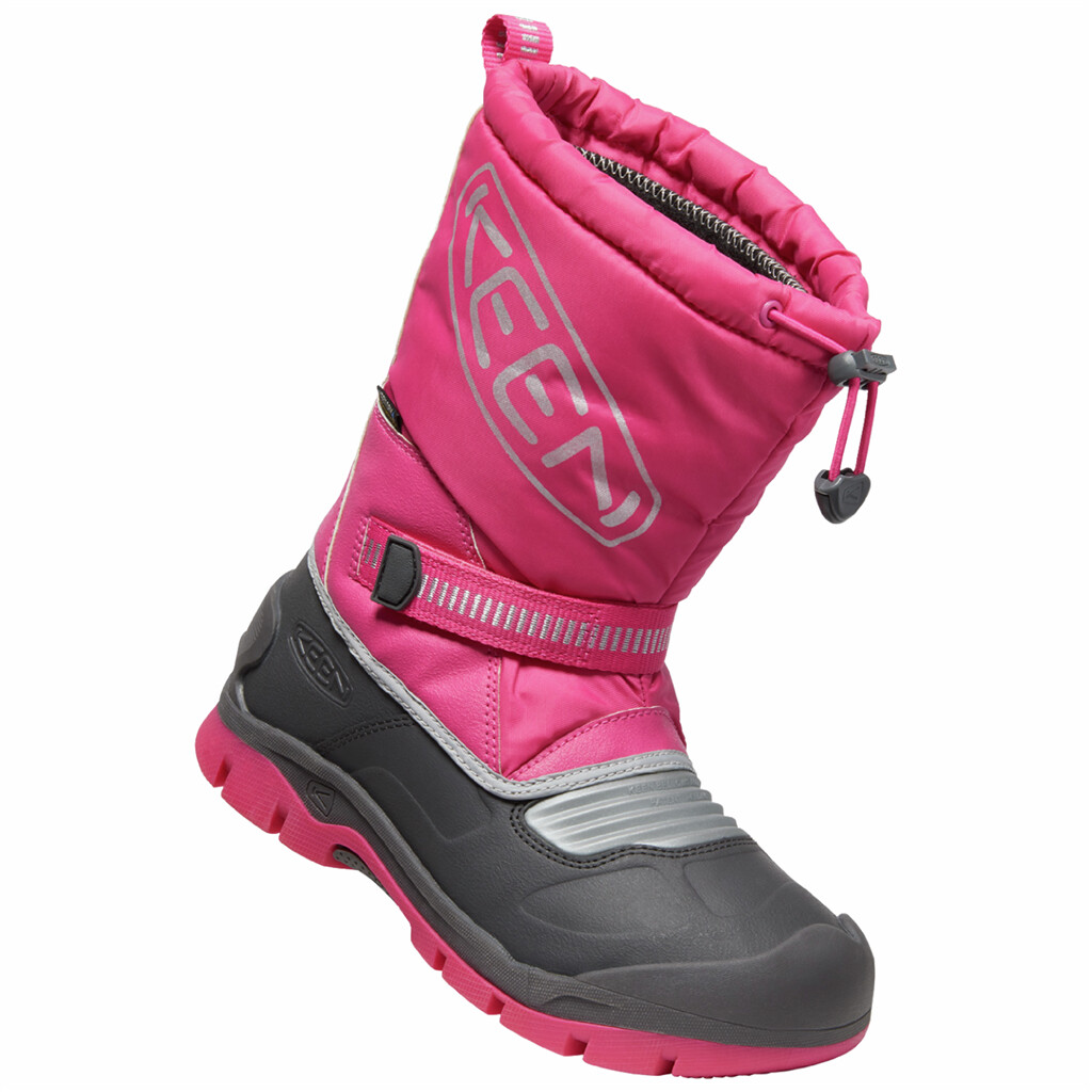 KEEN - Y Snow Troll WP - fuchsia purple/silver