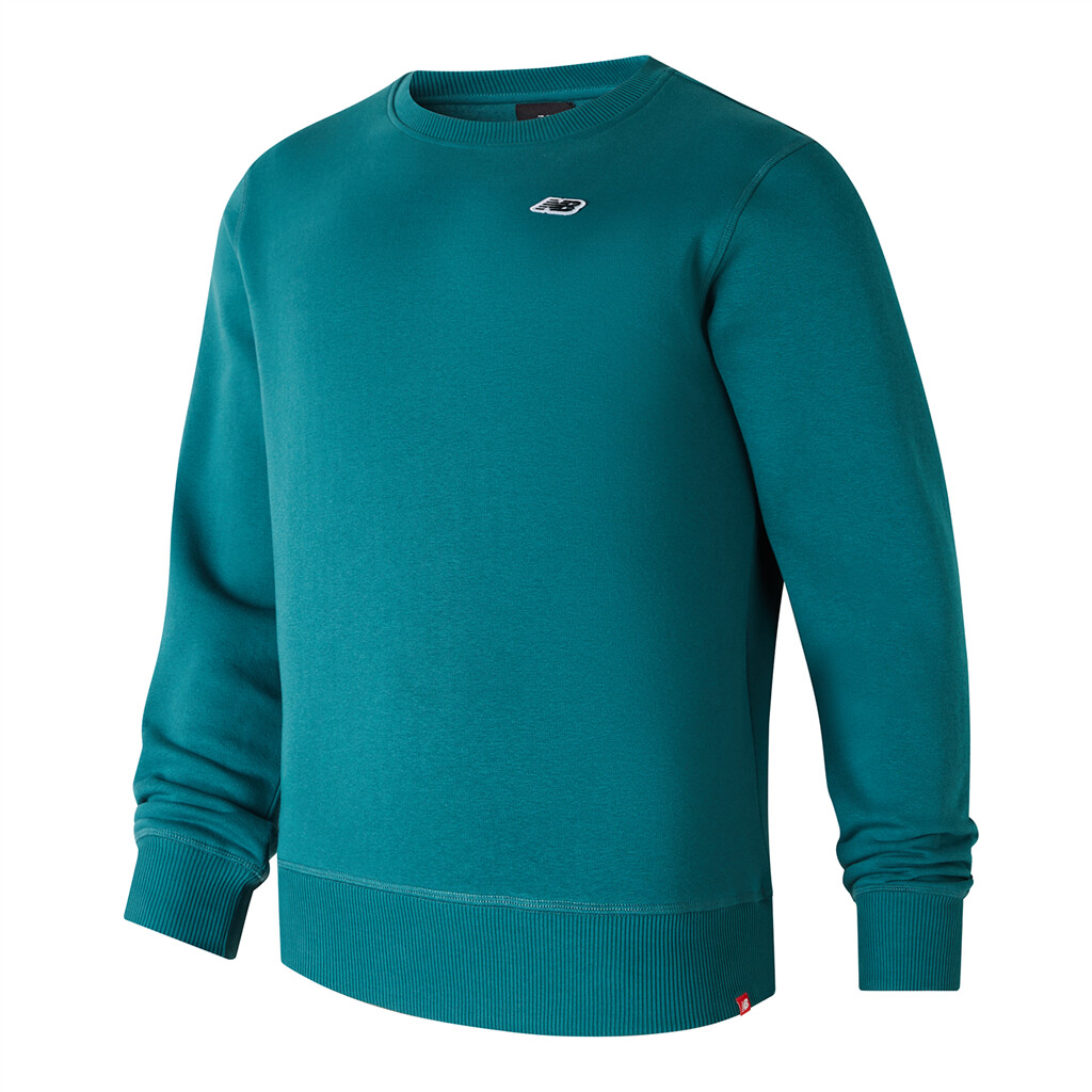 New Balance - NB Small Logo Crew Sweat - vintage teal
