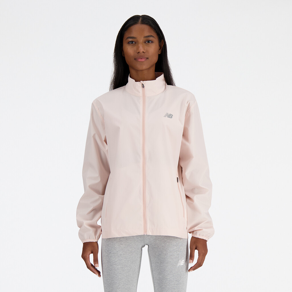 New Balance - W New Balance Active Woven Jacket - quartz pink