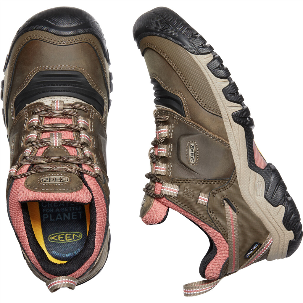 KEEN - W Ridge Flex WP - timberwolf/brick dust