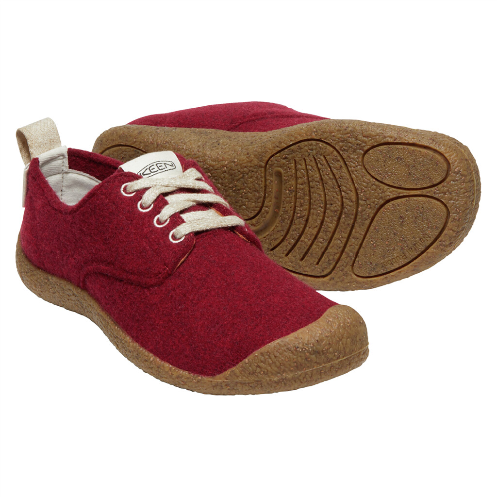 KEEN - W Mosey Derby - red felt/birch