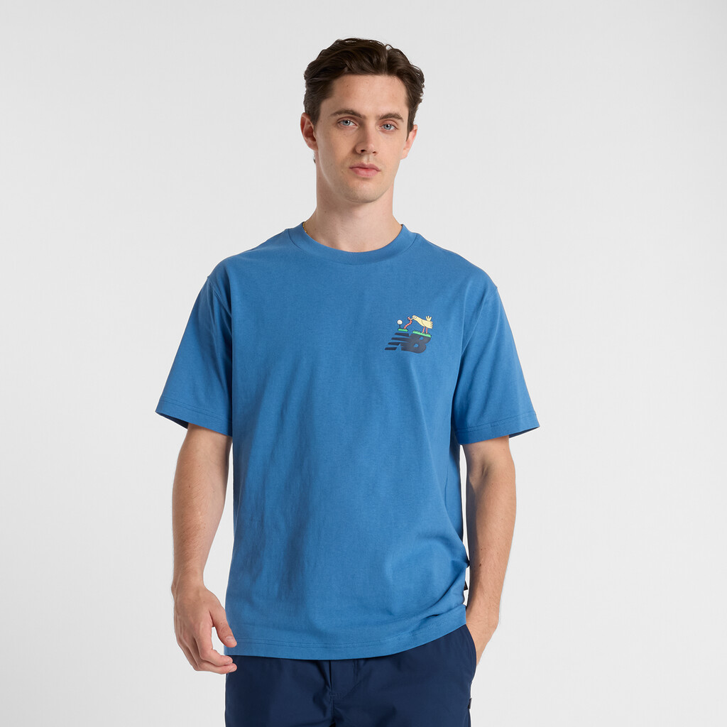 New Balance - Athletics Golf Cartoon T-Shirt - sea stone