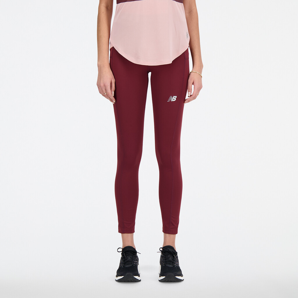 New Balance - W Accelerate Pacer Tight - nb burgundy