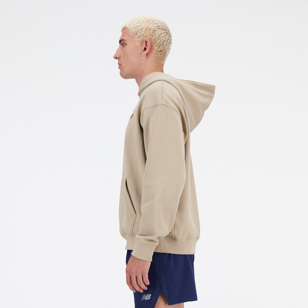 New Balance - NB Athletics French Terry Hoodie - stoneware