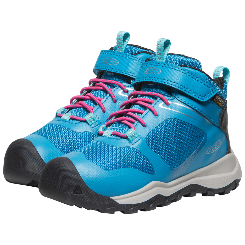 KEEN - C Wanduro Mid WP - fjord blue/fuchsia purple