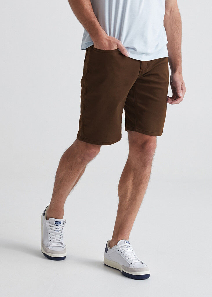 DU/ER - No Sweat Relaxed Short - 10 inch - golden