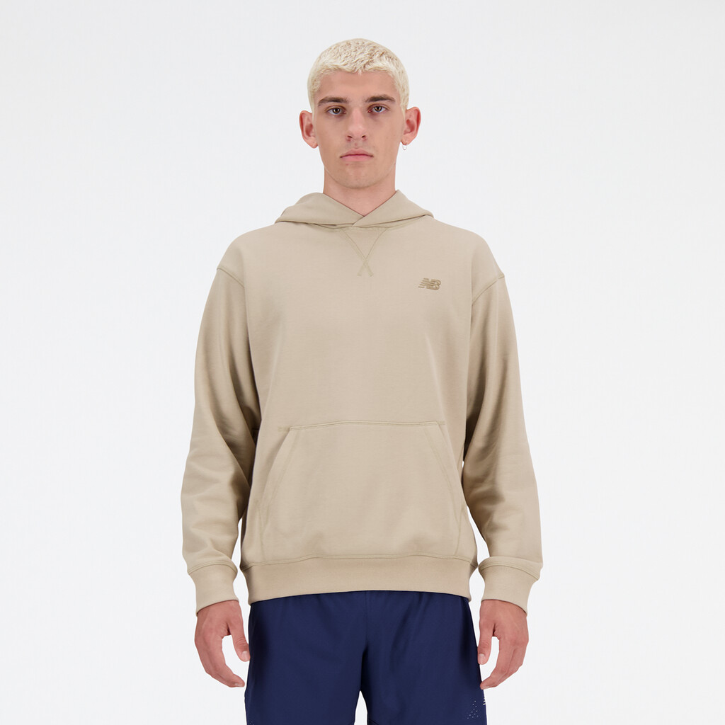 New Balance - NB Athletics French Terry Hoodie - stoneware
