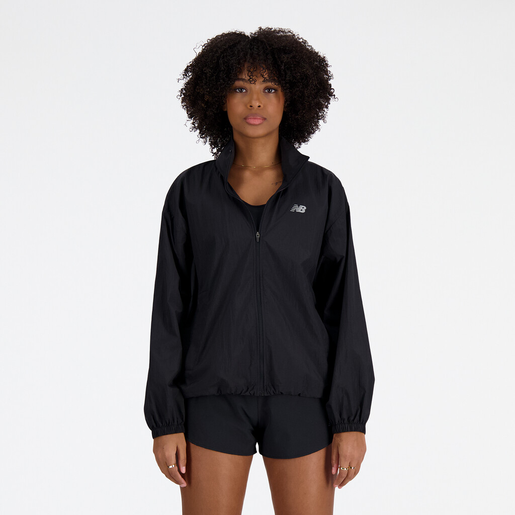 New Balance - W NB Athletics Woven Jacket - black