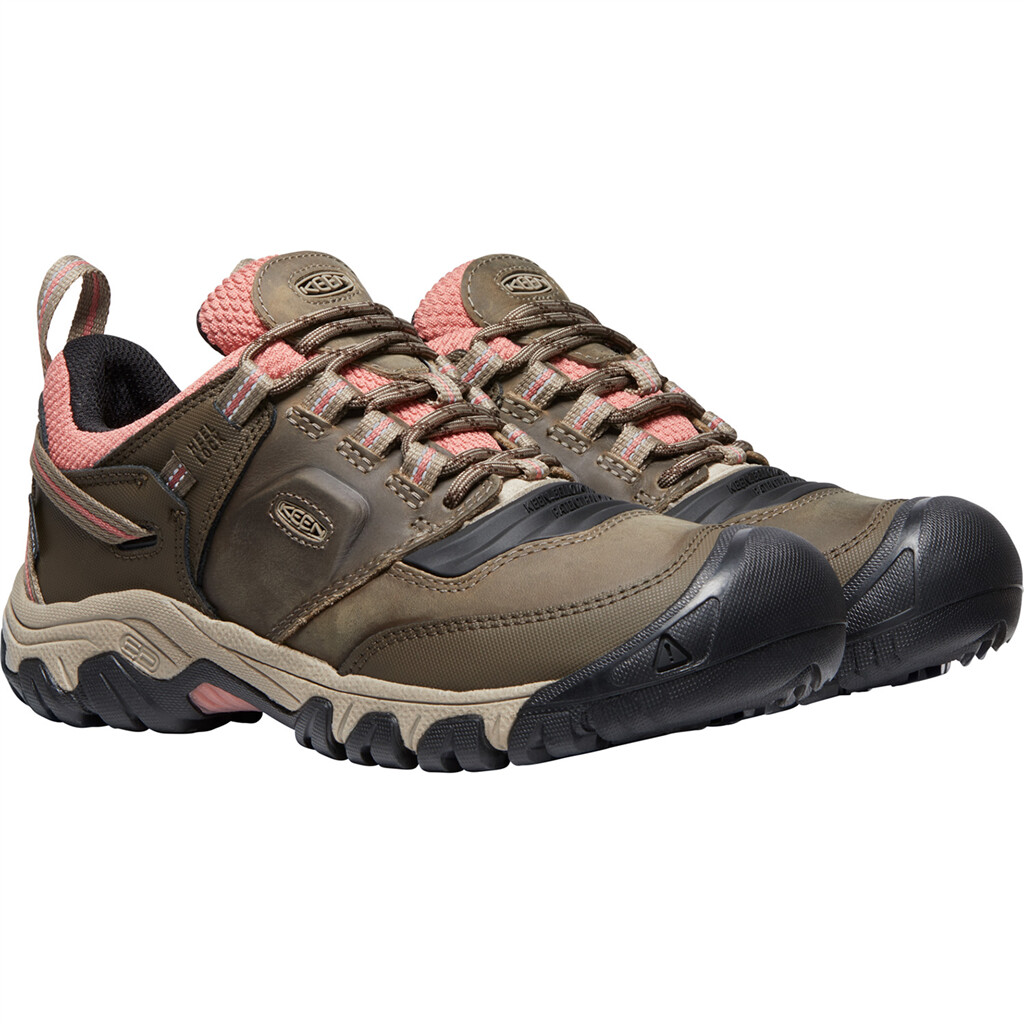 KEEN - W Ridge Flex WP - timberwolf/brick dust