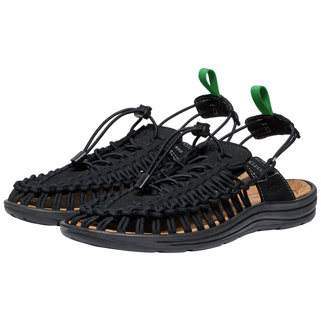 KEEN - A Uneek II Convertible - black/jolly green