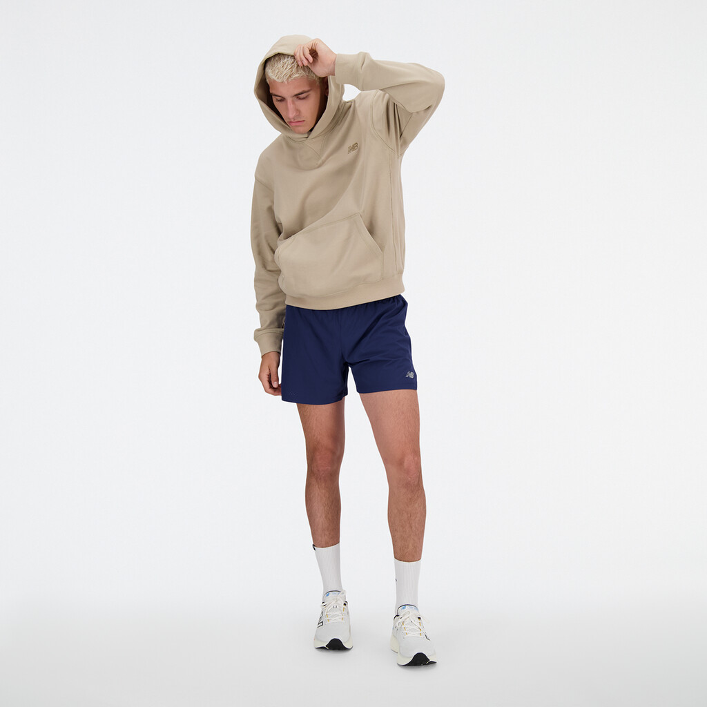 New Balance - NB Athletics French Terry Hoodie - stoneware
