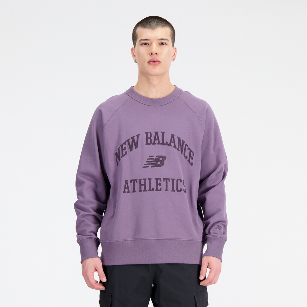 New Balance - Athletics Varsity Fleece Crewneck - shadow