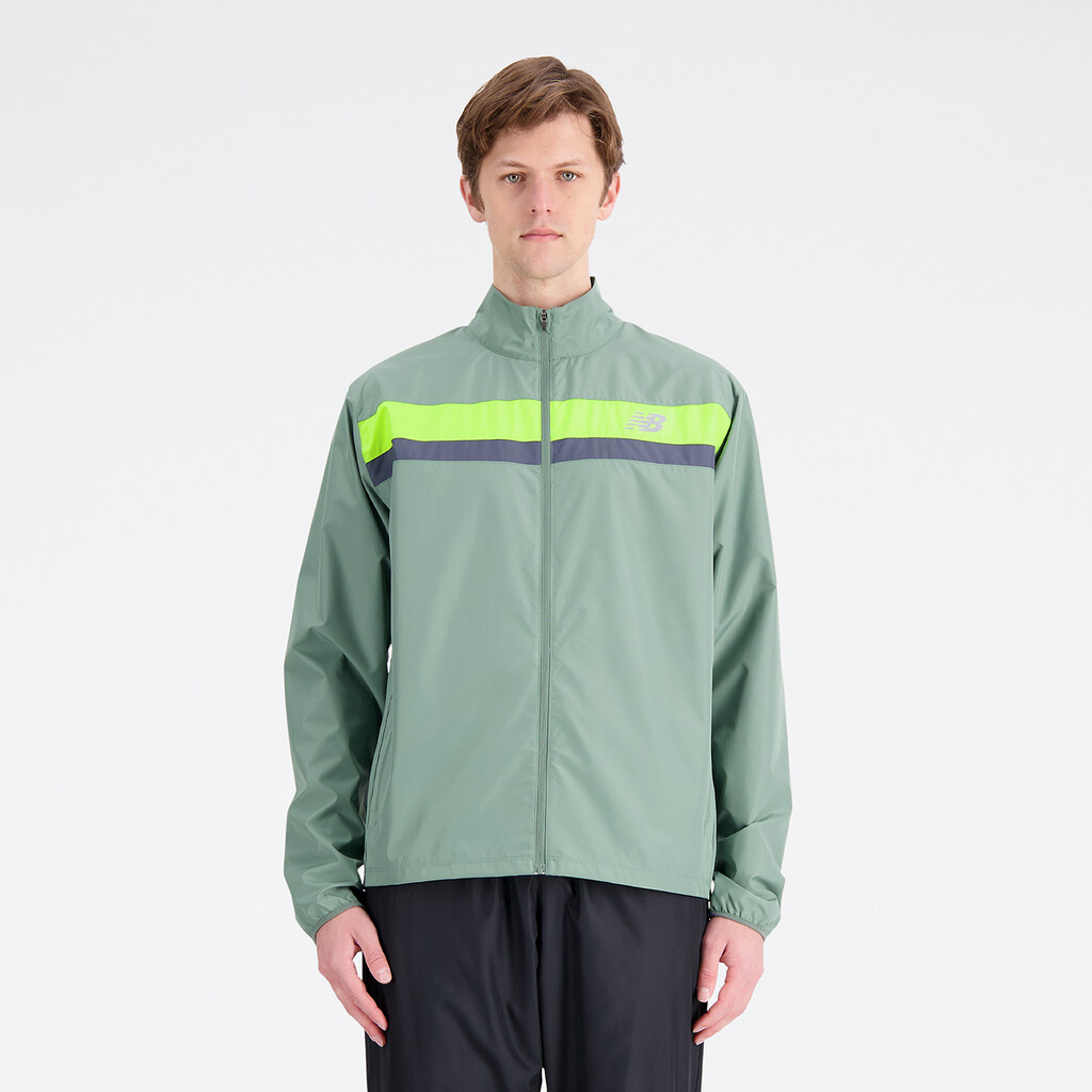 New Balance - Accelerate Jacket - dark juniper