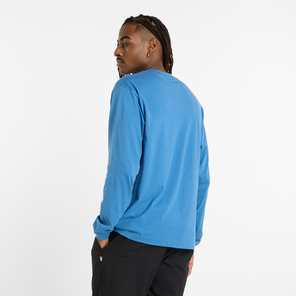New Balance - Relaxed Linear Athletics Long Sleeve - sea stone
