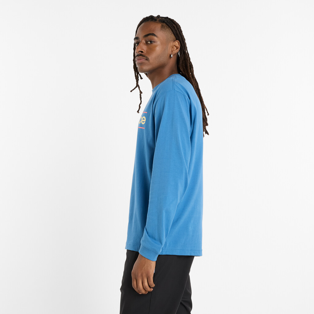 New Balance - Relaxed Linear Athletics Long Sleeve - sea stone