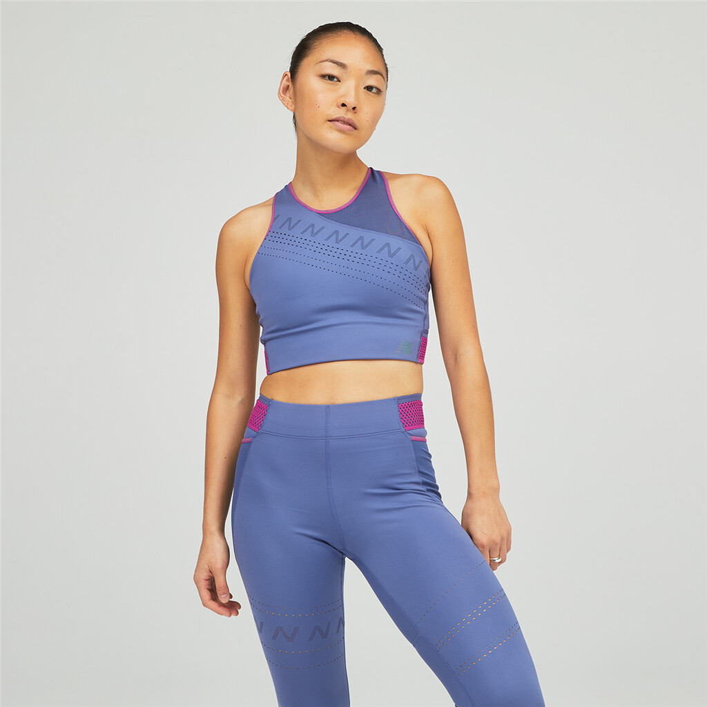 New Balance - W Q Speed Bra Top - night sky