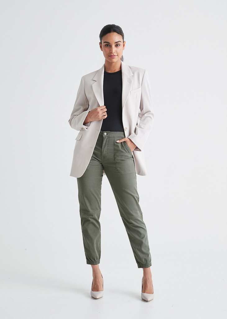 DU/ER - W Live Free High Rise Jogger - thyme