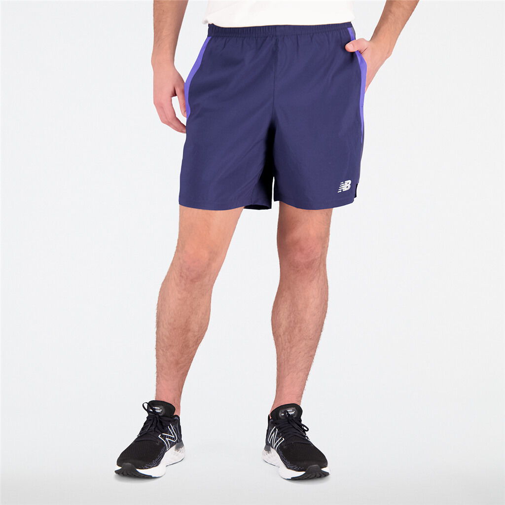 New Balance - Accelerate 7 Inch Short - marine blue