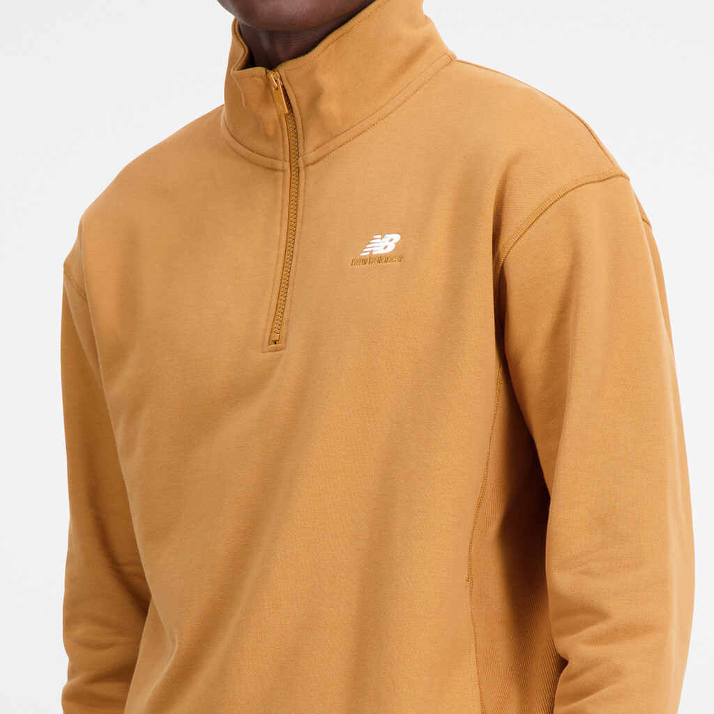New Balance - Athletics Remastered 1/4 Zip - tobacco