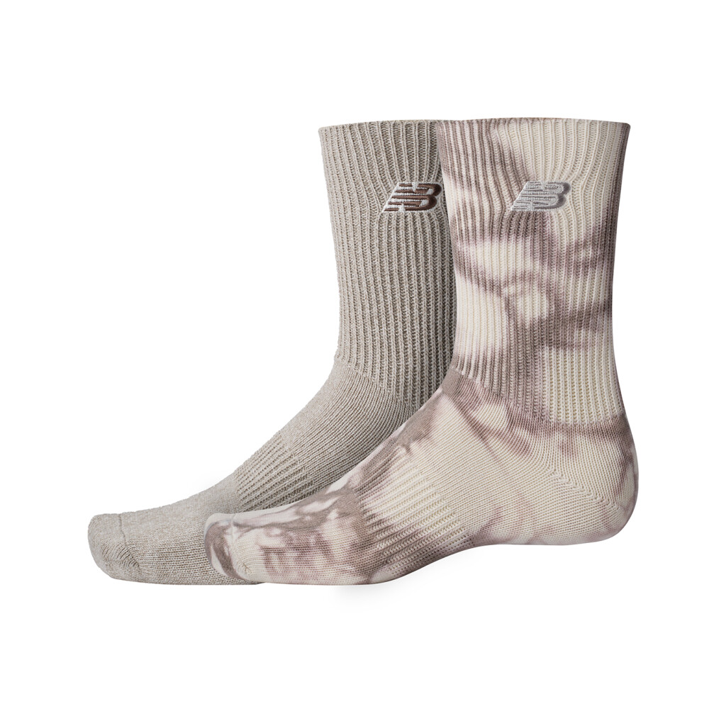 New Balance - Ribbed Cuff Mid Calf Socks 2 Pack - as2
